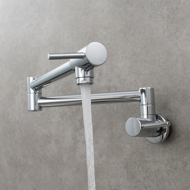 1-Handle Faucet 1-Hole Touchless Single Level Low Profile Pot Filler Kitchen Faucet