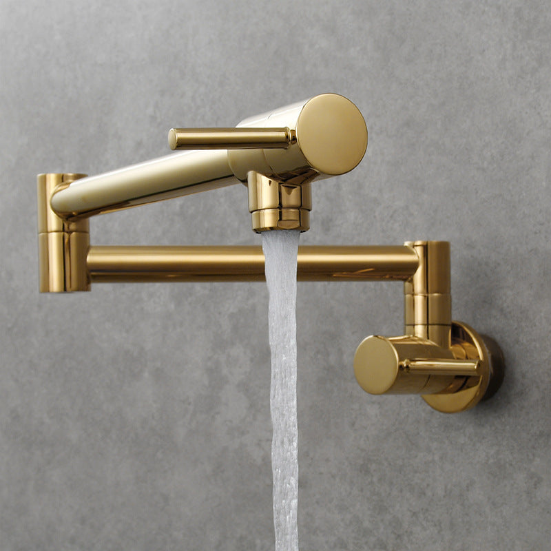 1-Handle Faucet 1-Hole Touchless Single Level Low Profile Pot Filler Kitchen Faucet