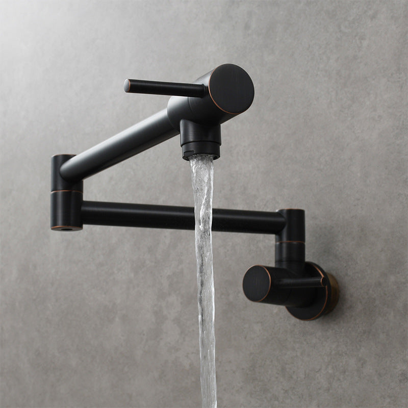 1-Handle Faucet 1-Hole Touchless Single Level Low Profile Pot Filler Kitchen Faucet