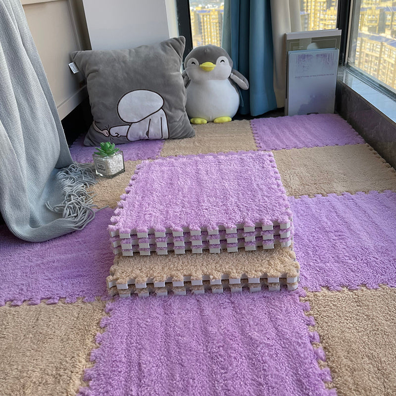 Modern Tiles and Carpet Interlocking Non-Skid Carpet Floor Tile