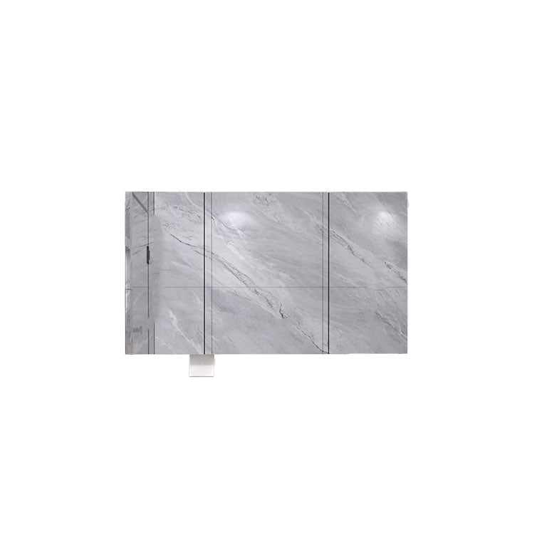 Drawers Bathroom Vanity Double Sink 2 Doors Freestanding Rectangle Vanity with Mirror