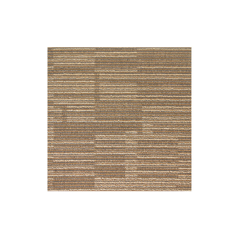 Carpet Tile Non-Skid Fade Resistant Striped Loose Lay Carpet Tiles Living Room