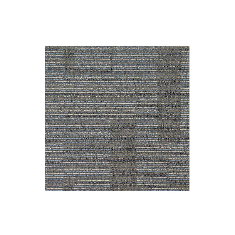 Carpet Tile Non-Skid Fade Resistant Striped Loose Lay Carpet Tiles Living Room