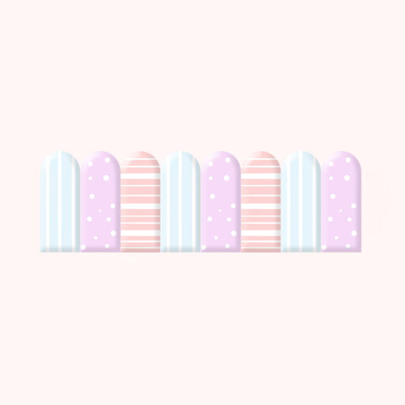 Pink Tone Upholstered Wall Panel Soundproof Self-Adhesive Wall Tile for Children Room