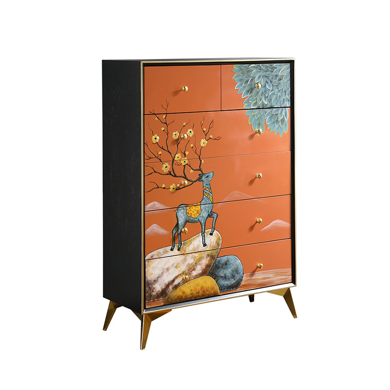 Wooden Storage Chest Contemporary Storage Chest Dresser for Bedroom