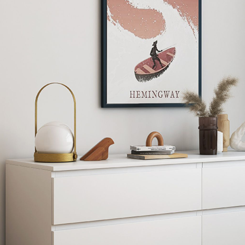 15.6-inch Width Modern Storage Chest Dresser Manufactured Wood Dresser