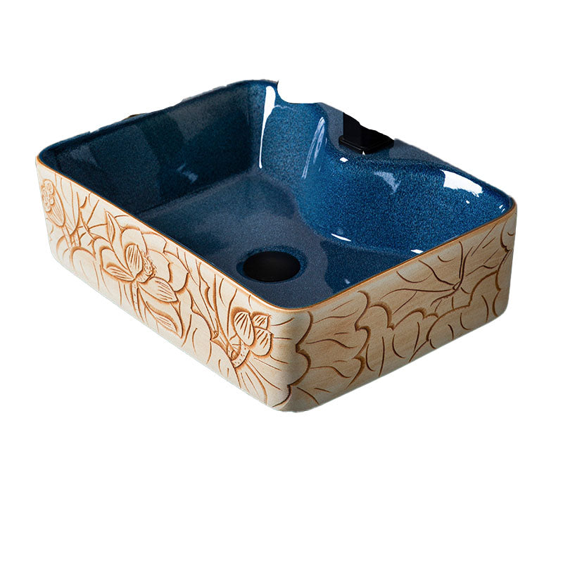 Porcelain Trough Bathroom Sink Modern Circular Trough Bathroom Sink