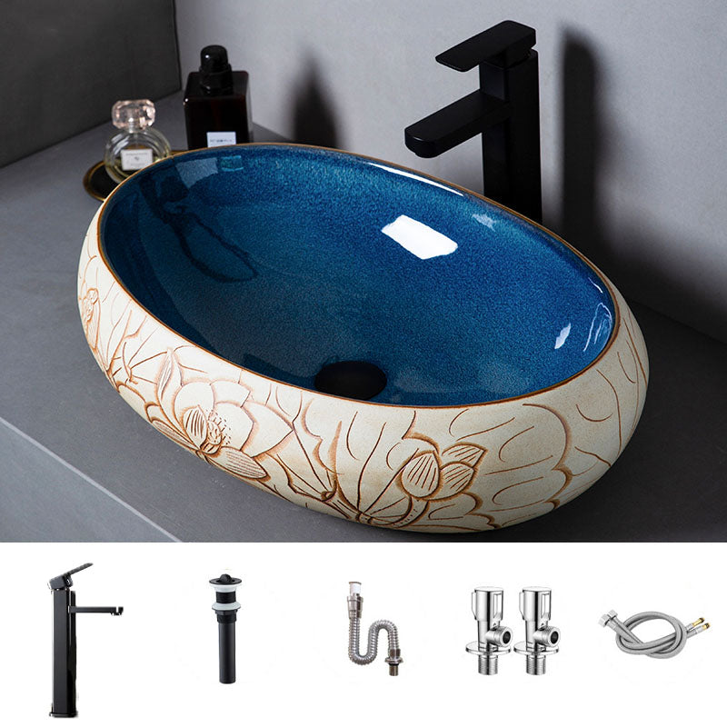 Porcelain Trough Bathroom Sink Modern Circular Trough Bathroom Sink