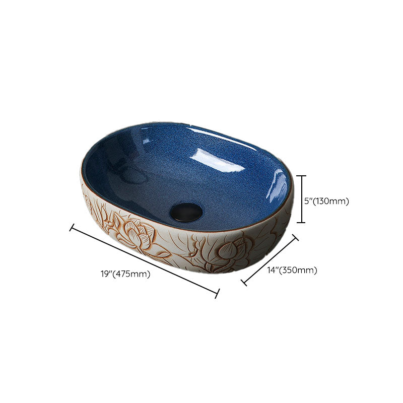 Porcelain Trough Bathroom Sink Modern Circular Trough Bathroom Sink