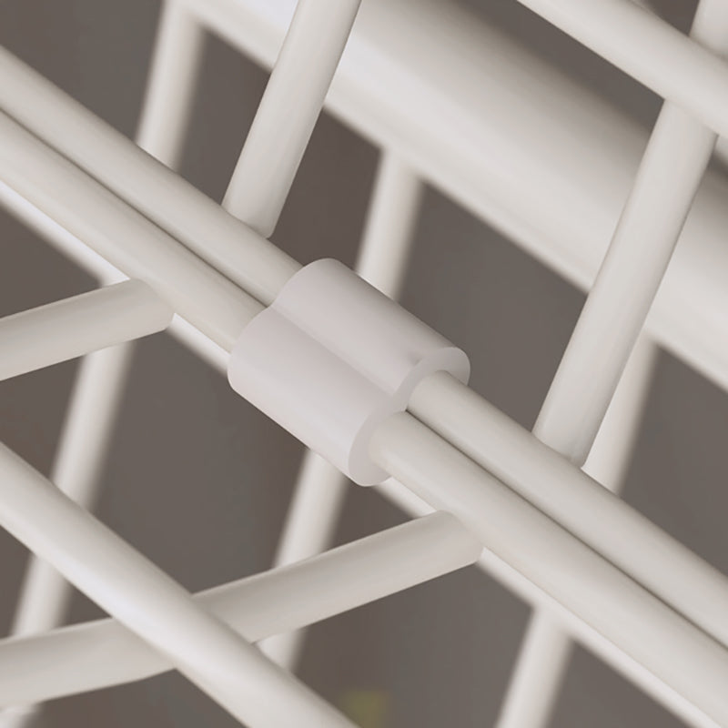 Contemporary Metal Bookcase Standard Closed Back Bookshelf with Shelves