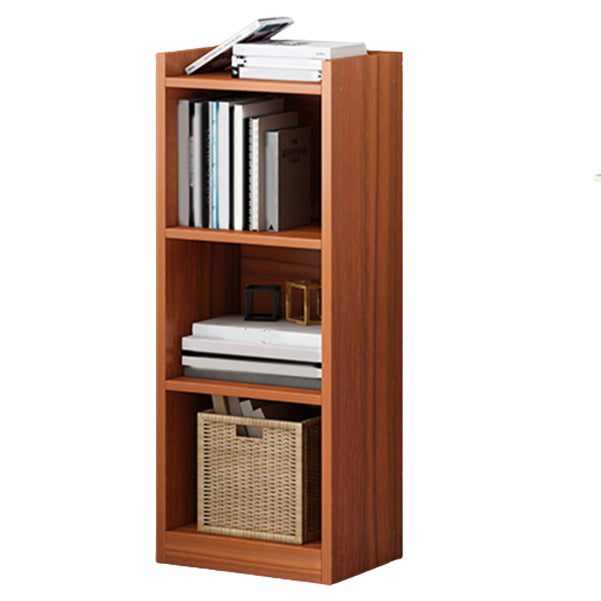 Modern Style Closed Back Bookshelf Engineered Wood Bookcase for Home