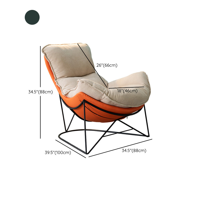 Indoor Single Rocking Chair Modern Style Lazy Rocking Chair for Bedroom