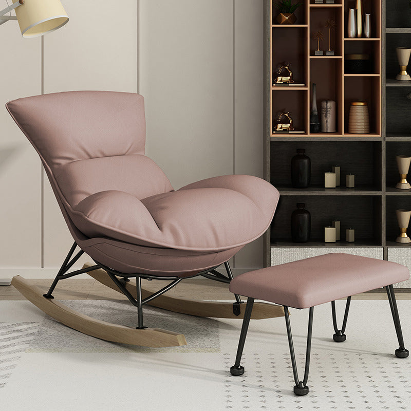 Nursery Sofa Rocking Chair Indoor Rocking Chair for Living Room and Bedroom