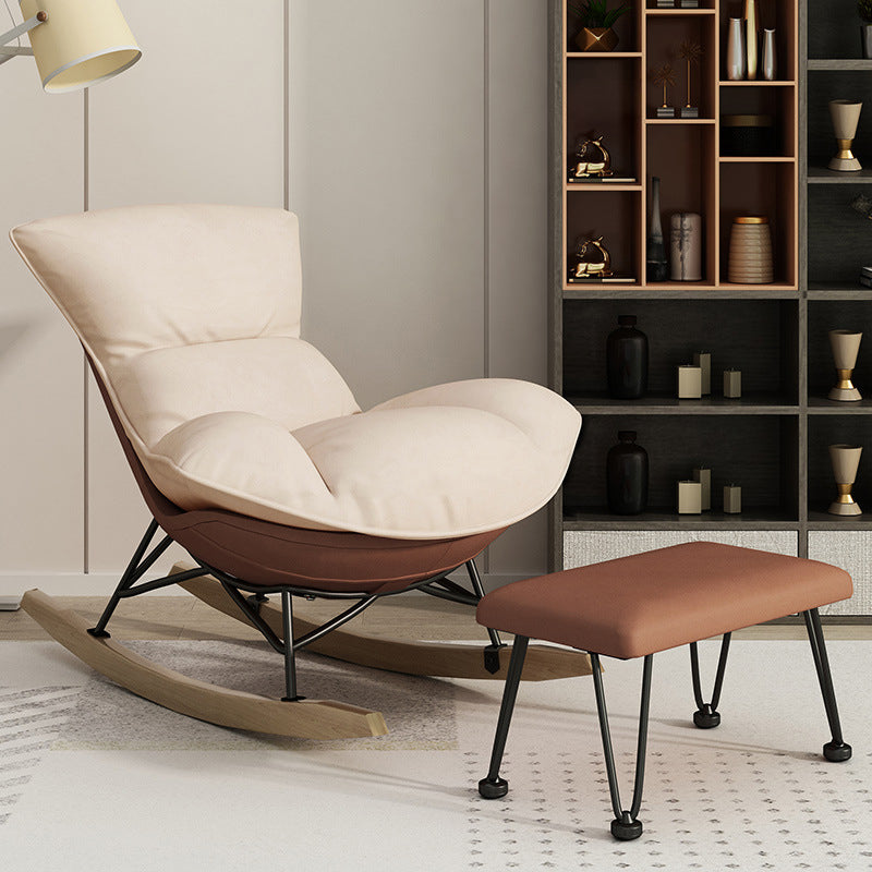 Nursery Sofa Rocking Chair Indoor Rocking Chair for Living Room and Bedroom