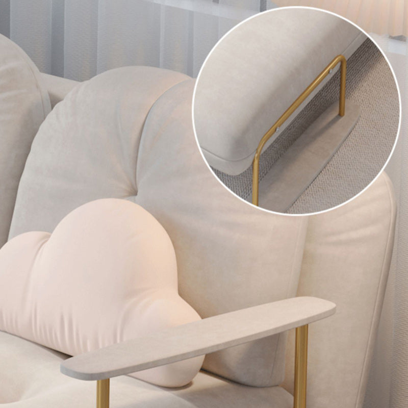 Luxurious Full/Queen Convertible Sofa Tufted Upholstery Sofa Bed