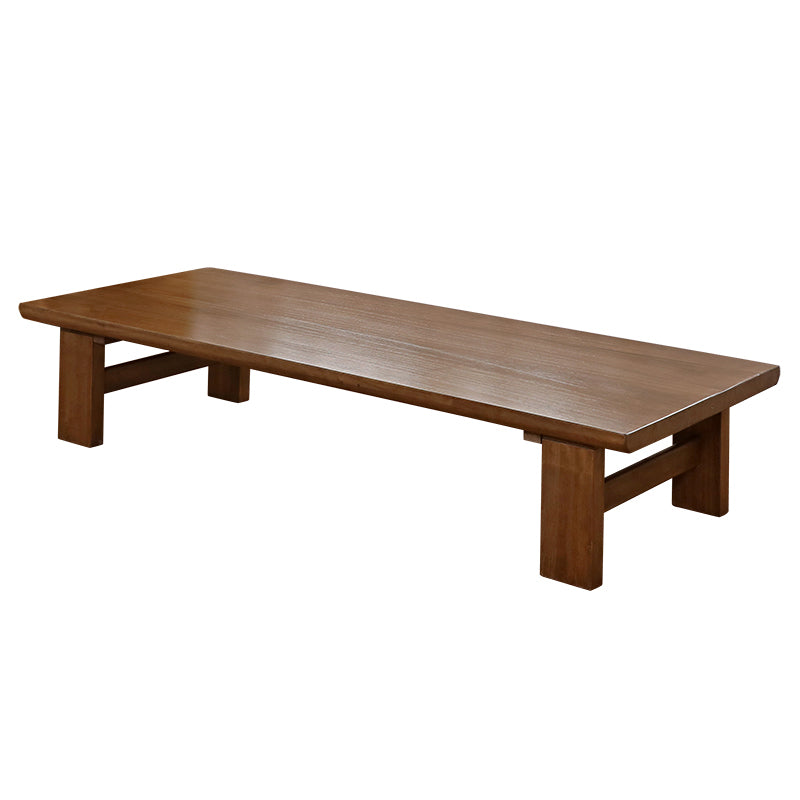Rectangle Coffee Table Solid Wood Modern Single Coffee Table