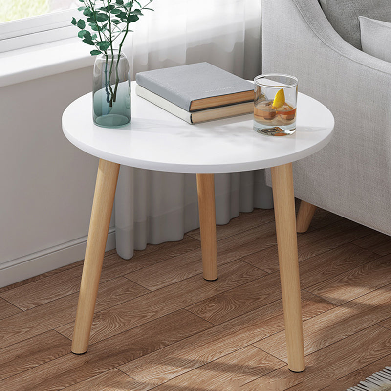 Wood Coffee Table No Distressing Single Coffee Table with Shelf