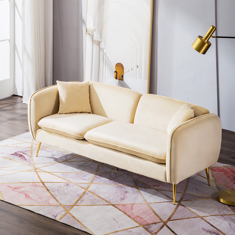 Loose Back Contemporary Seating Standard Sofa for Living Room