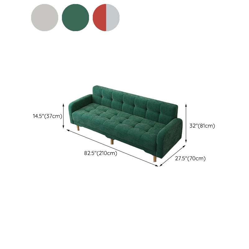 Industrial Living Room Settee Square Arm Biscuit Back Seating