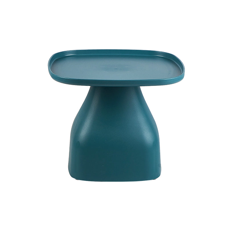 Plastic End Table Set Pedestal Tray Top Side Table for Bedroom