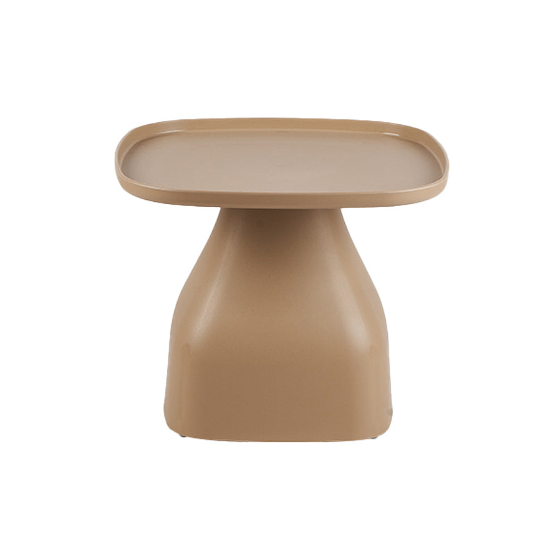 Plastic End Table Set Pedestal Tray Top Side Table for Bedroom