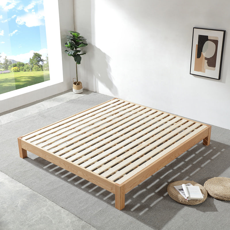 Modern Bed Frame Mattress Included Bed with Custom Gold Legs