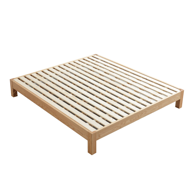 Modern Bed Frame Mattress Included Bed with Custom Gold Legs