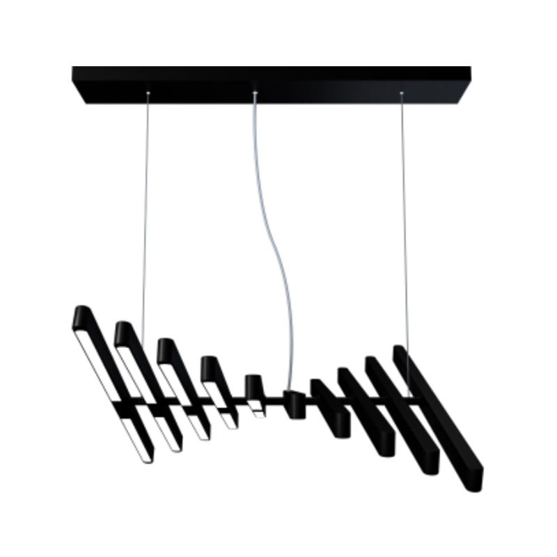 Nordic LED Island Lighting Fixture Creative Metal Pendant Light for Dining Room
