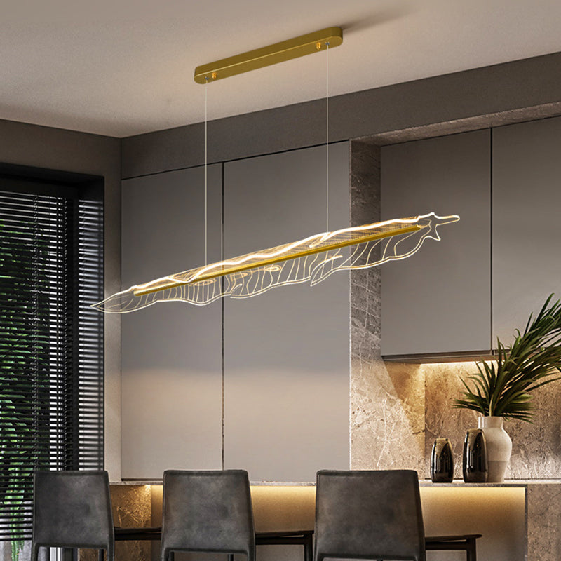 Nordic LED Island Lighting Fixture Creative Acrylic Pendant Light for Dining Room