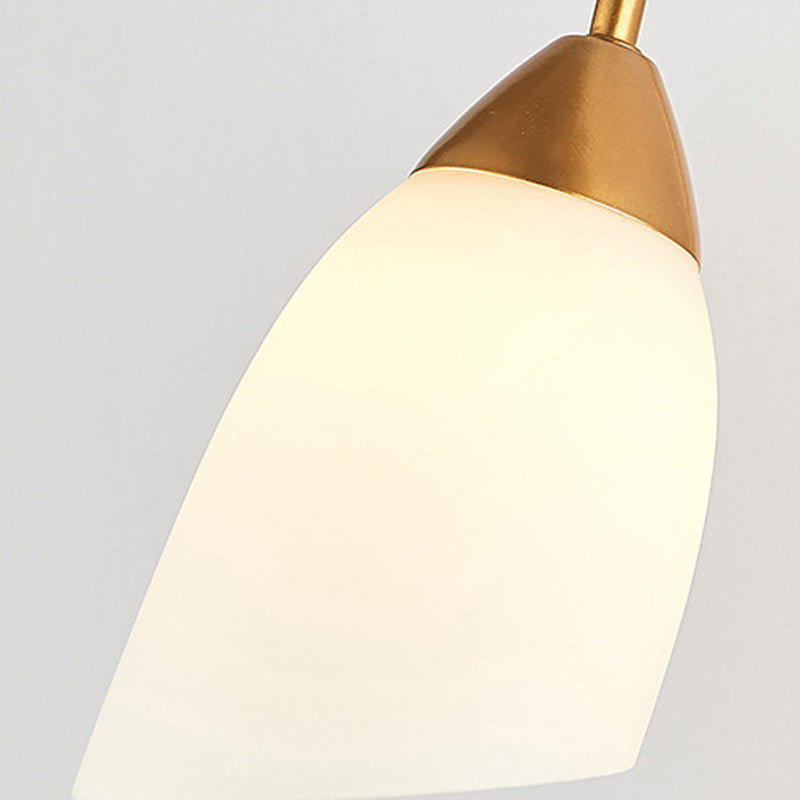 Modernist 1 Light Wall Sconce Gold Metal Sconce Lighting for Bedroom