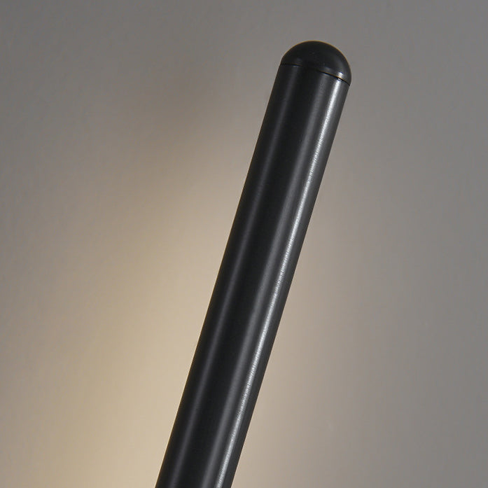 Minimalist LED Wall Lamp Thin-Line Copper Sconce Lighting for Bedroom