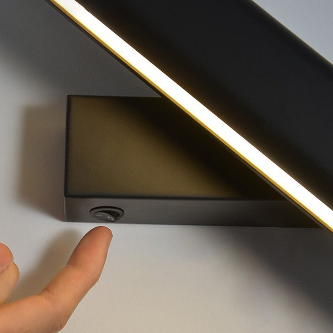 Rotatable Linear Wall Lighting Ideas Modern Metal 1 Light Wall Mounted Lighting