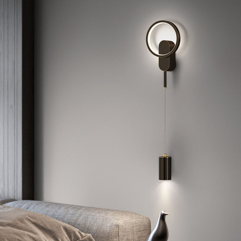 Post-Modern Adjustable Wall Lamp Metal Sconce Lighting for Bedroom