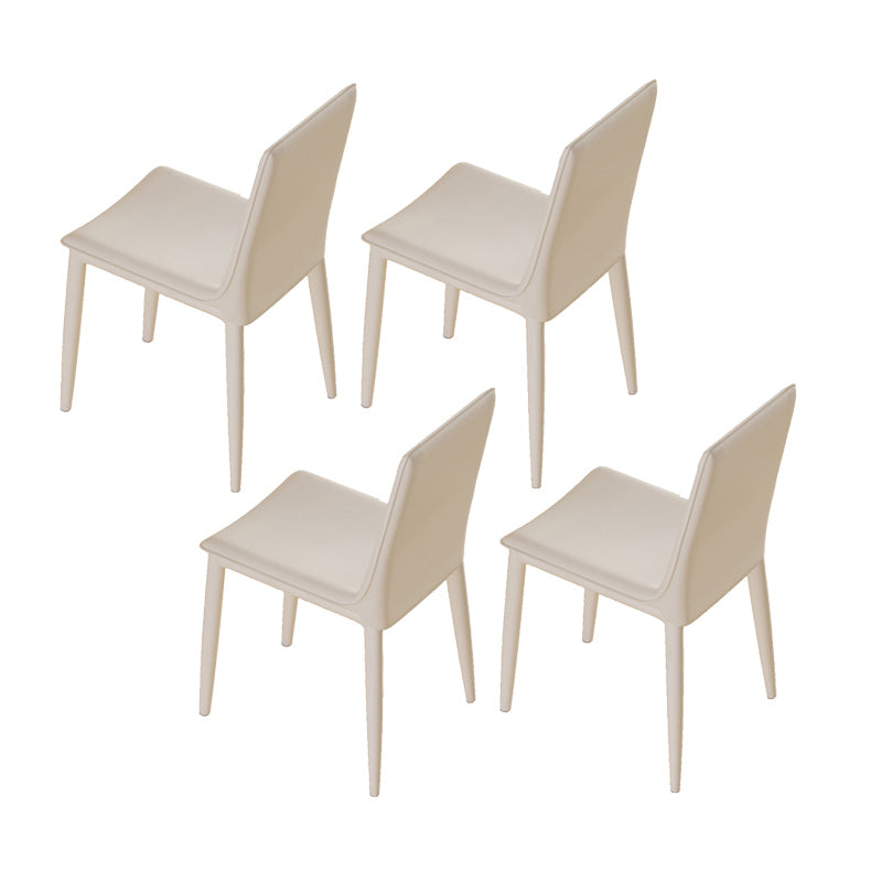 Modern 1/3/4/5/7 Pieces Dining Table Set Stone Rectangle Furniture in White