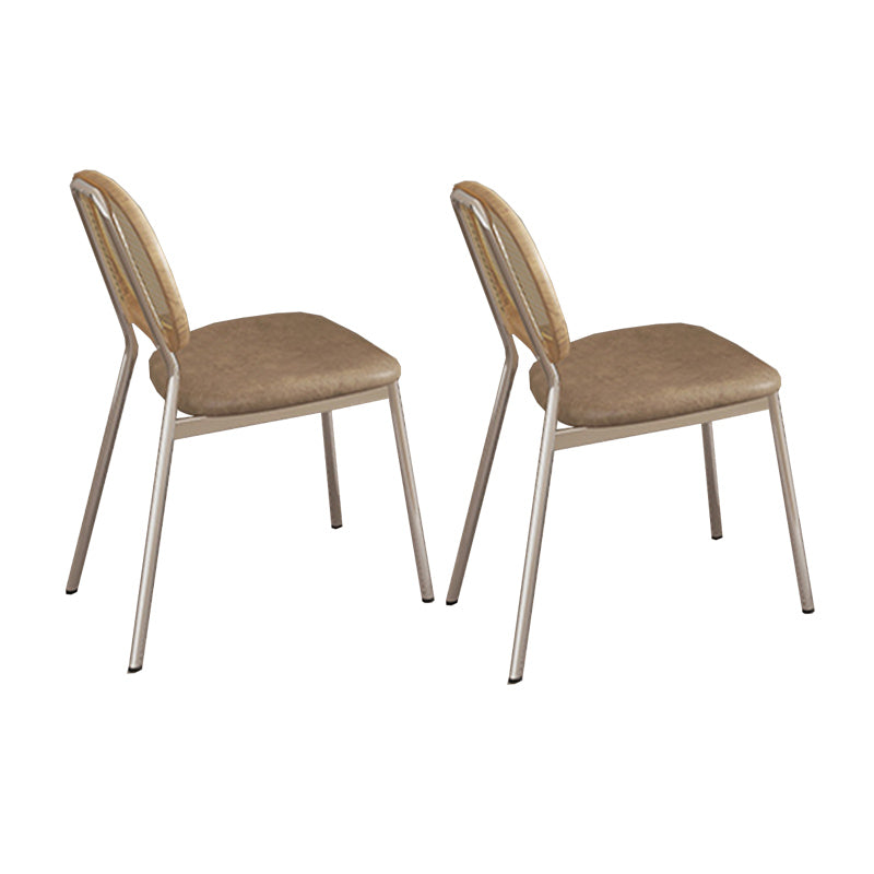 Modern 1/2/5/7 Pieces Dining Chairs Set Rectangle Stone Furniture in White