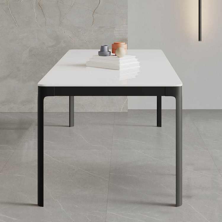 Modern Style 1/3/4/7 Pieces Dining Chairs Set Rectangle Stone Furniture for Home