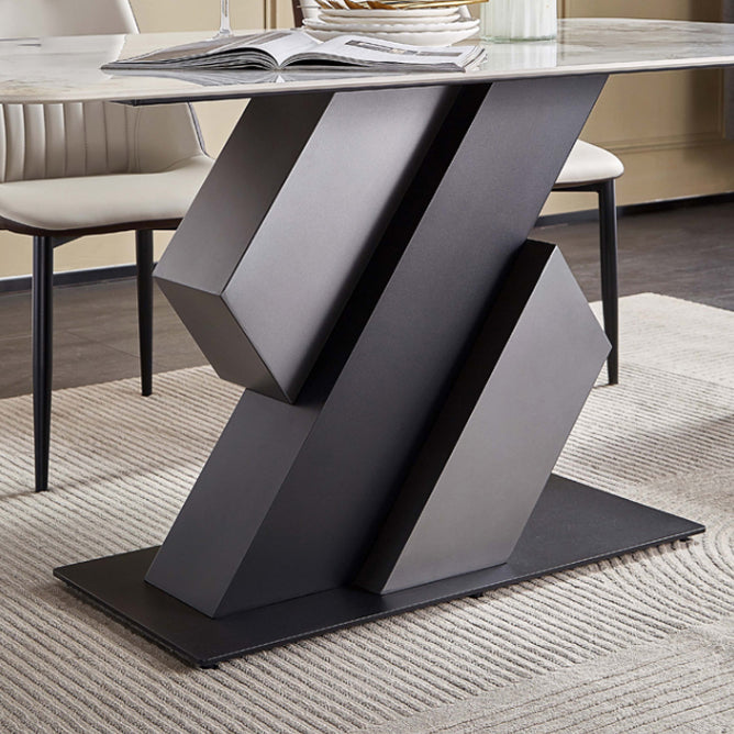 Modern Rectangle Dining Table Set 1/4/5/7 Pieces Dinette Set for Home