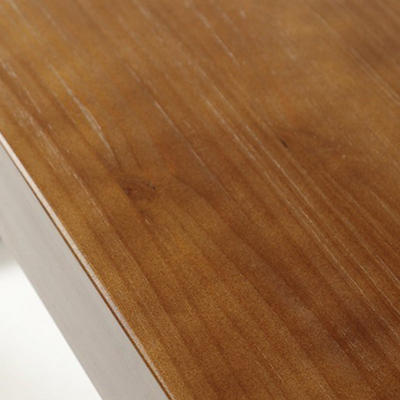 Wood Top Industrial Dining Table Set 1/2/5 Pieces Brown Dinette Set for Home