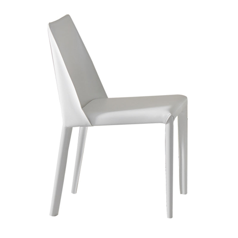 White Modern Dining Table Set 1/5/7 Pieces Dinette Set for Dining Room