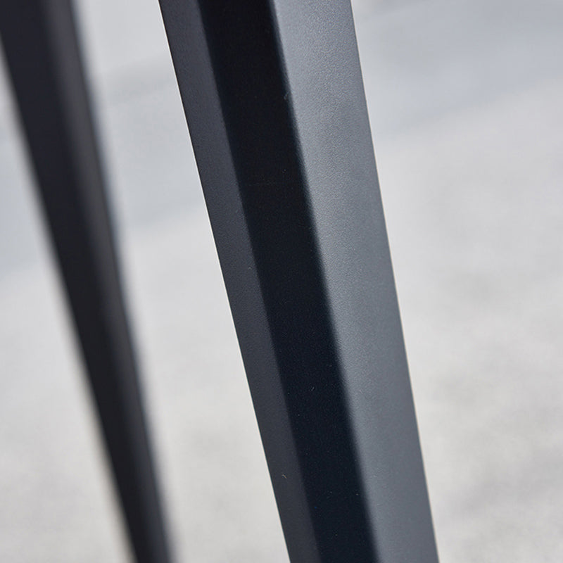 Glossy Gray Dining Table Set 1/4/5/7 Pieces Contemporary Dinette Set for Kitchen