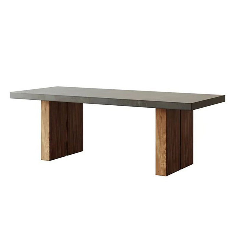 Solid Wood Industrial Dining Table Set 1/2/5/7 Pcs Dinette Set for Dining Room