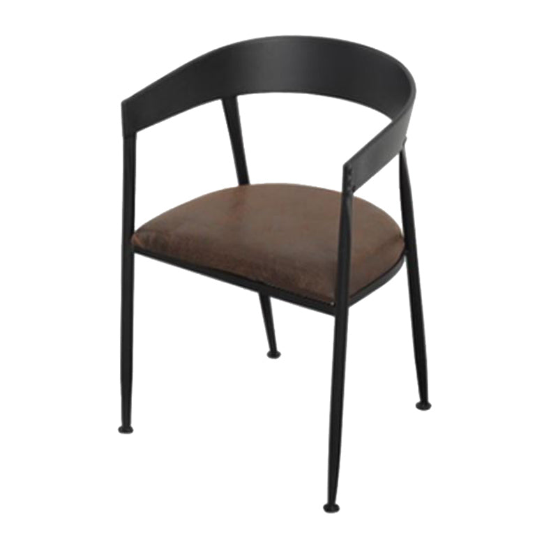 Brown Solid Wood Furniture with Chairs 1/2/3/5 Pcs Industrial Dinette Set