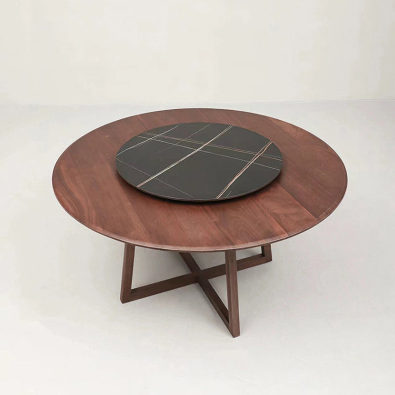 Pine Wood Modern Dining Set with Wooden Chairs 1/2/5 Pcs Dinette Set for Home