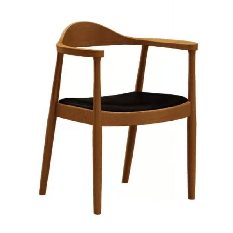 Pine Wood Modern Dining Set with Wooden Chairs 1/2/5 Pcs Dinette Set for Home