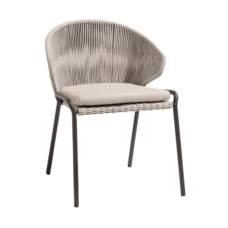 Bohemian Style 1/2/3/7 Pieces Dining Set Stone Dining Table Set for Outdoor