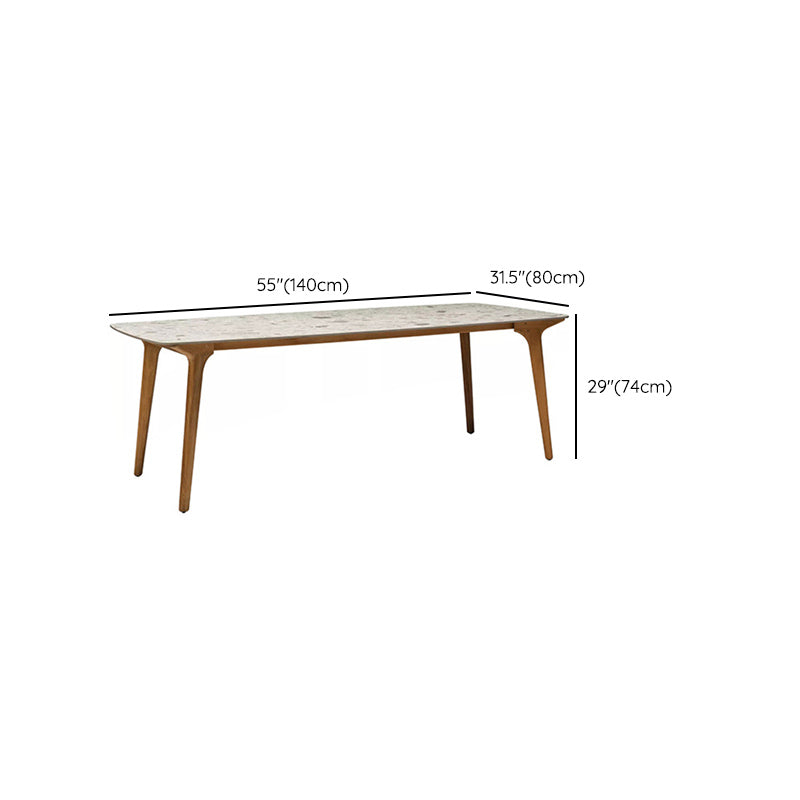 Bohemian Style 1/2/3/7 Pieces Dining Set Stone Dining Table Set for Outdoor