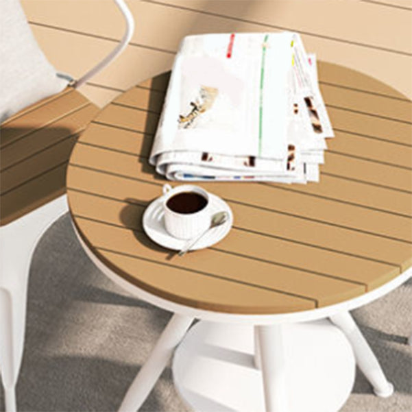 Modern Style 1/2/3/5 Pieces Metal Dining Set Reclaimed Wood Table Set