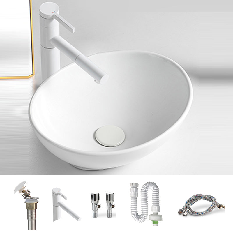 White Trough Bathroom Sink Modern Porcelain Trough Bathroom Sink