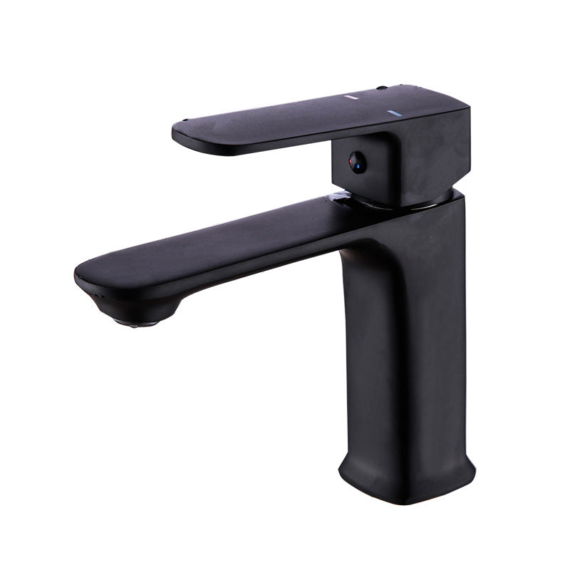 Modern Sink Faucet Pure Color Copper Vessel Sink Faucet for Bathroom