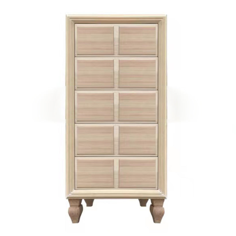 16.38/17.55 Width Coastal Storage Chest Dresser Solid Wood Dresser